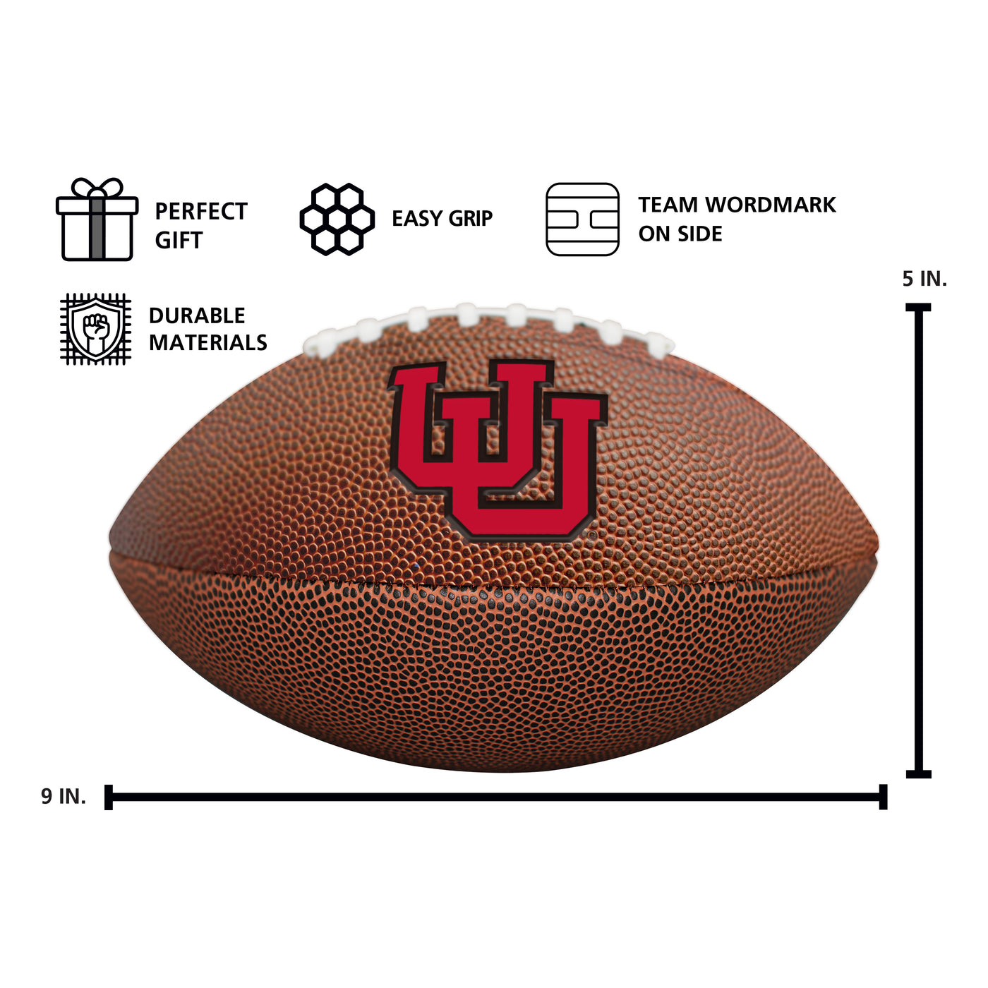 Utah Mini Size Composite Football
