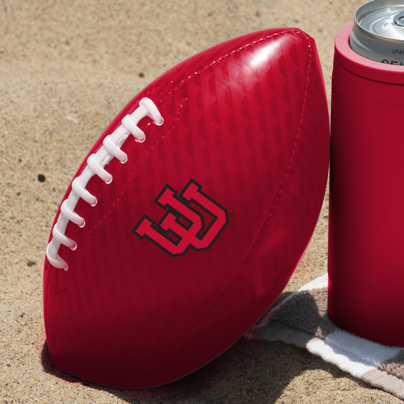 Utah Carbon Fiber Mini Glossy Football