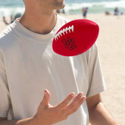 Utah Carbon Fiber Mini Glossy Football