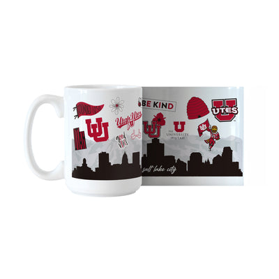 Utah 15oz Native Sublimated Mug