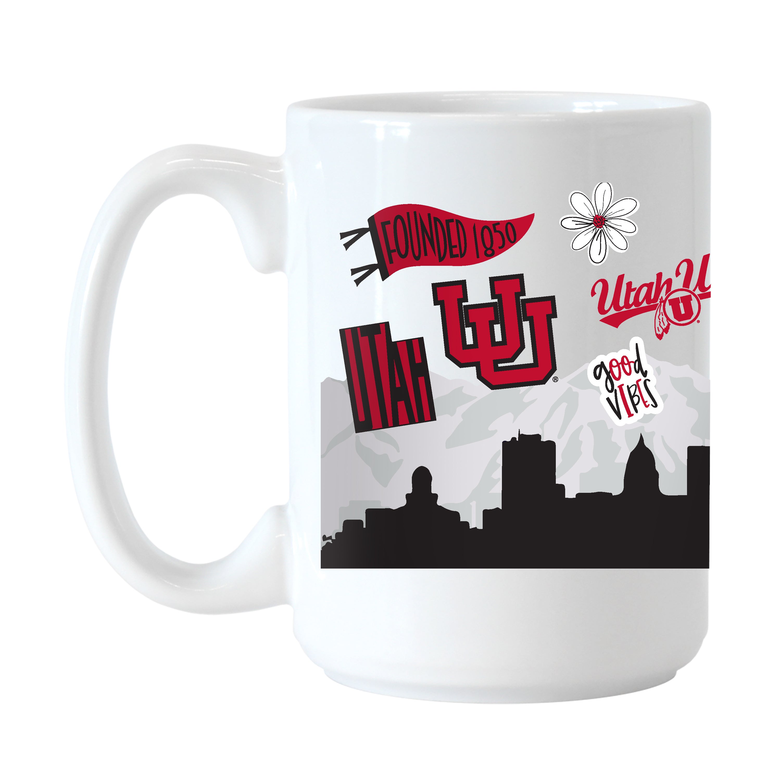 Utah 15oz Native Sublimated Mug – Logo Brands