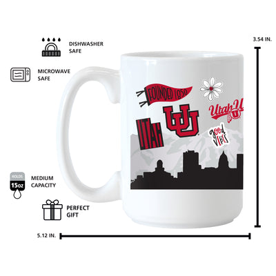 Utah 15oz Native Sublimated Mug