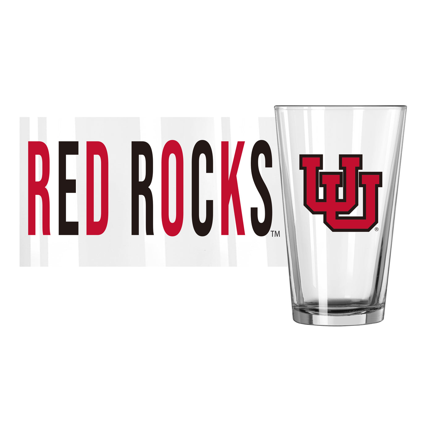 Utah 16oz Overtime Pint Glass