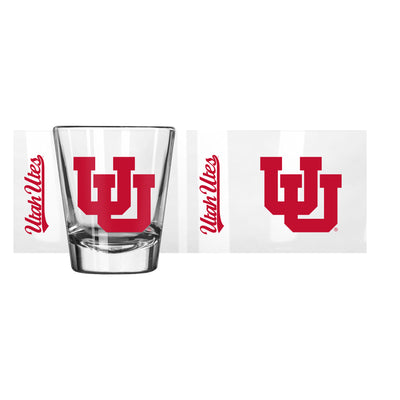 Utah 2oz Gameday Shot Glass - Logo Brands