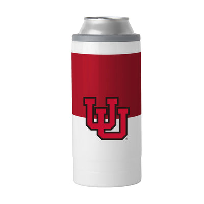 Utah 12oz Colorblock Slim Can Coolie