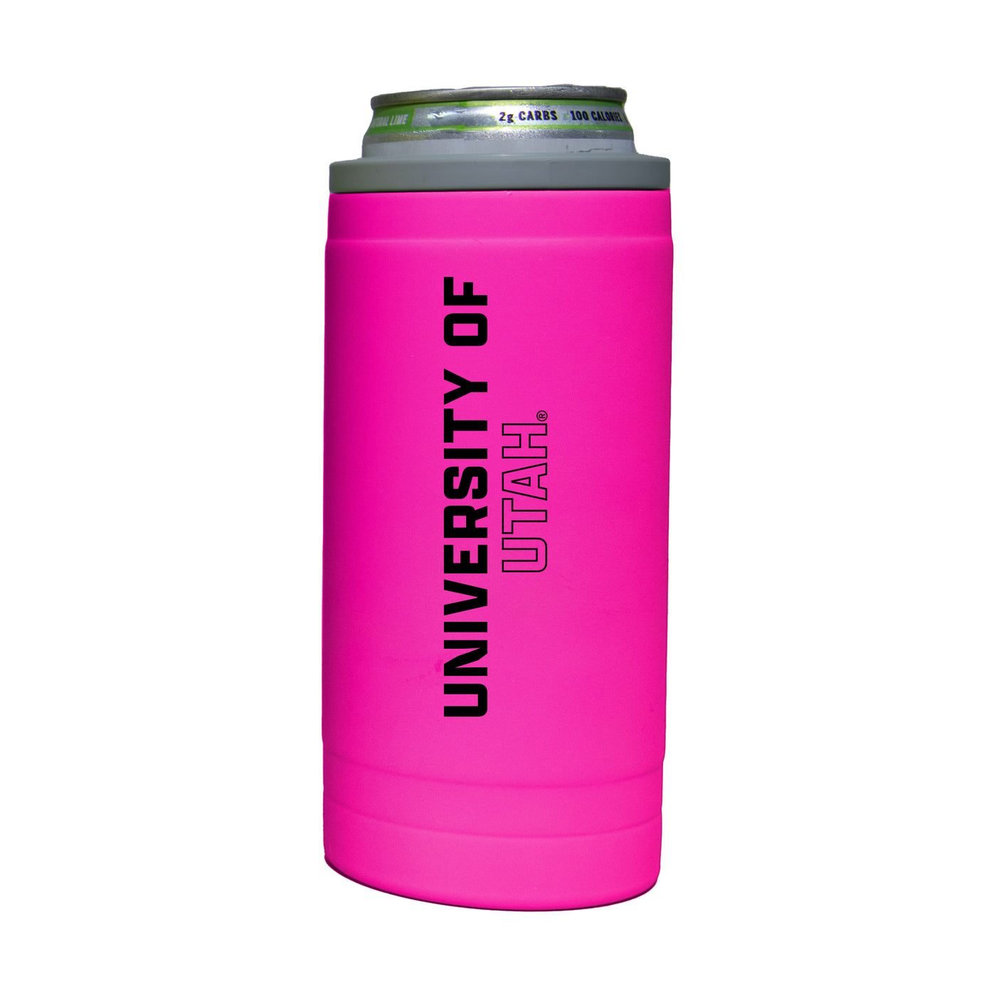 Utah 12oz Electric Stacked Soft Touch Slim Coolie