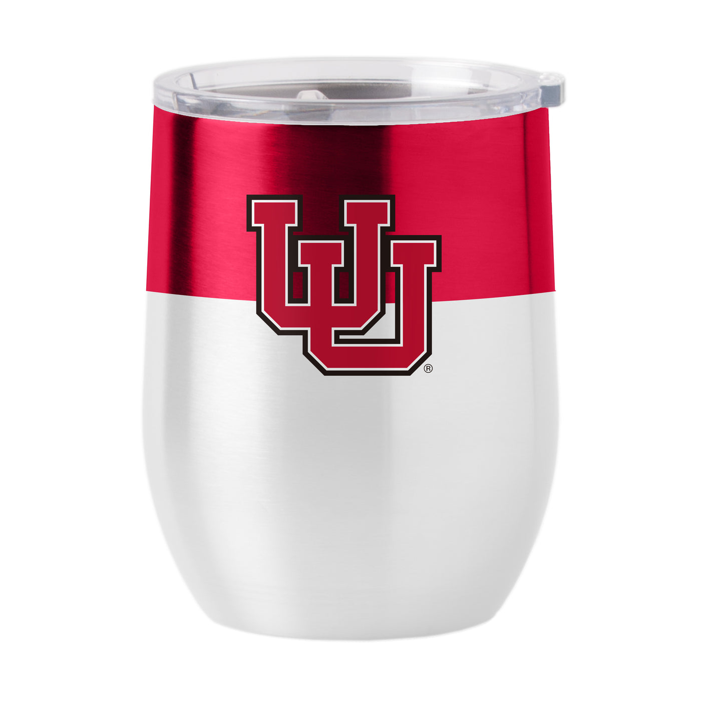 Utah 16oz Colorblock Stainless Curved Beverage