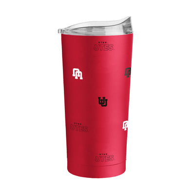 Utah 20oz Step And Repeat Powder Coat Tumbler