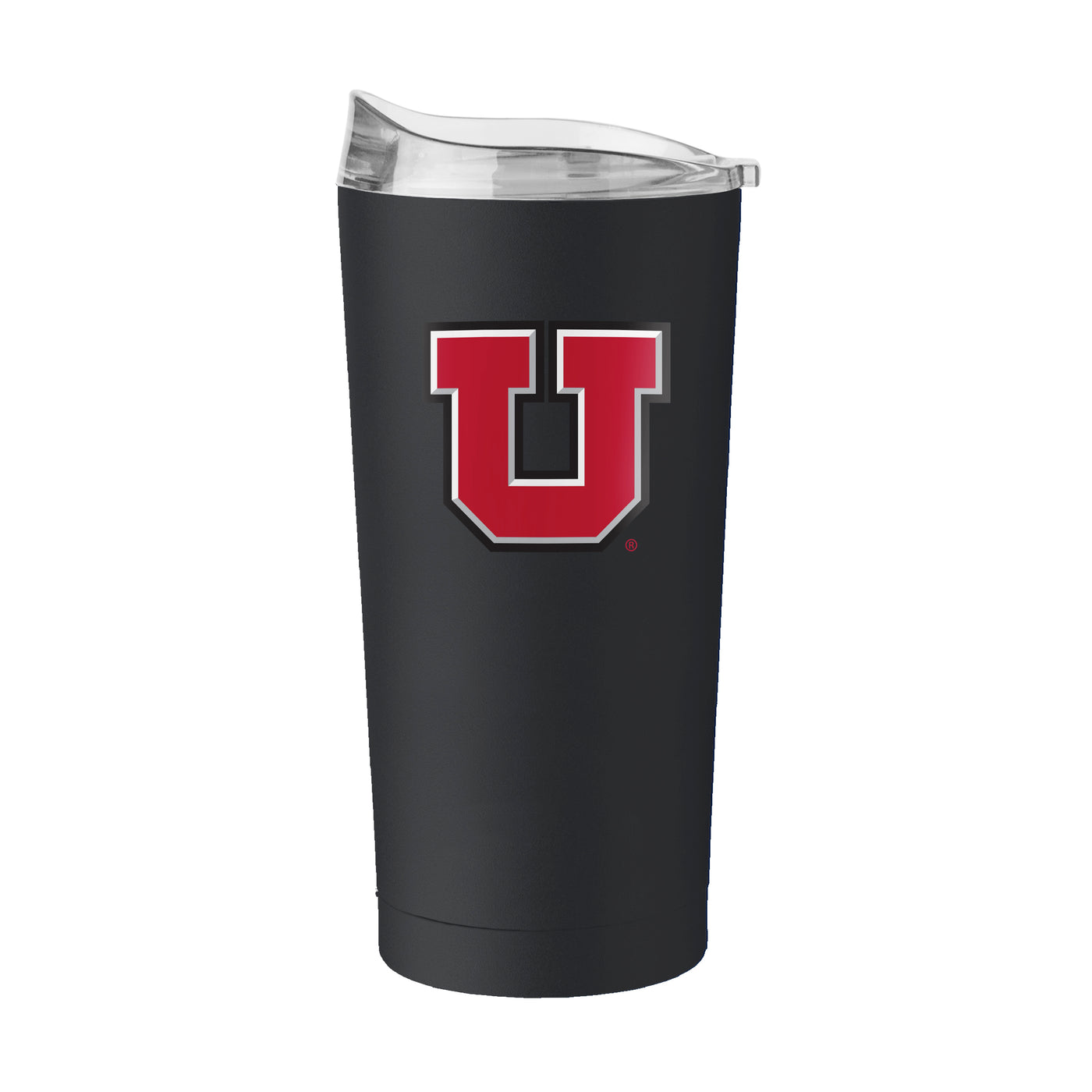 Utah Black U 20oz Powder Coat Tumbler