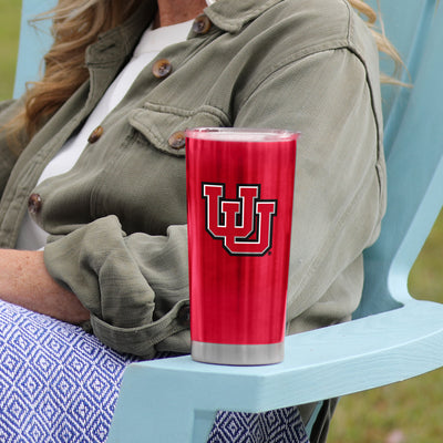 Utah 20oz Gameday Stainless Steel Tumbler - Logo Brands