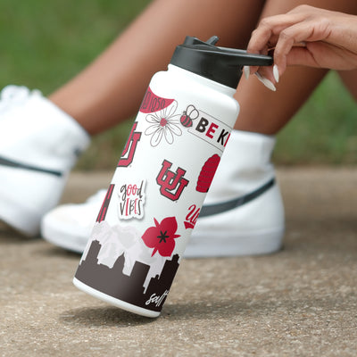 Utah 34oz Native Quencher Bottle - Logo Brands