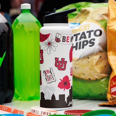 Utah 34oz Native Quencher Bottle - Logo Brands