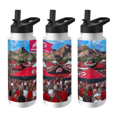 Utah 34oz Collector Quencher Bottle - Logo Brands