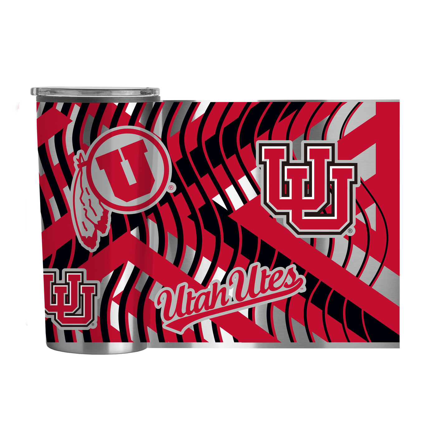 Utah Flex 20oz Plastic Wall Stainless Tumbler