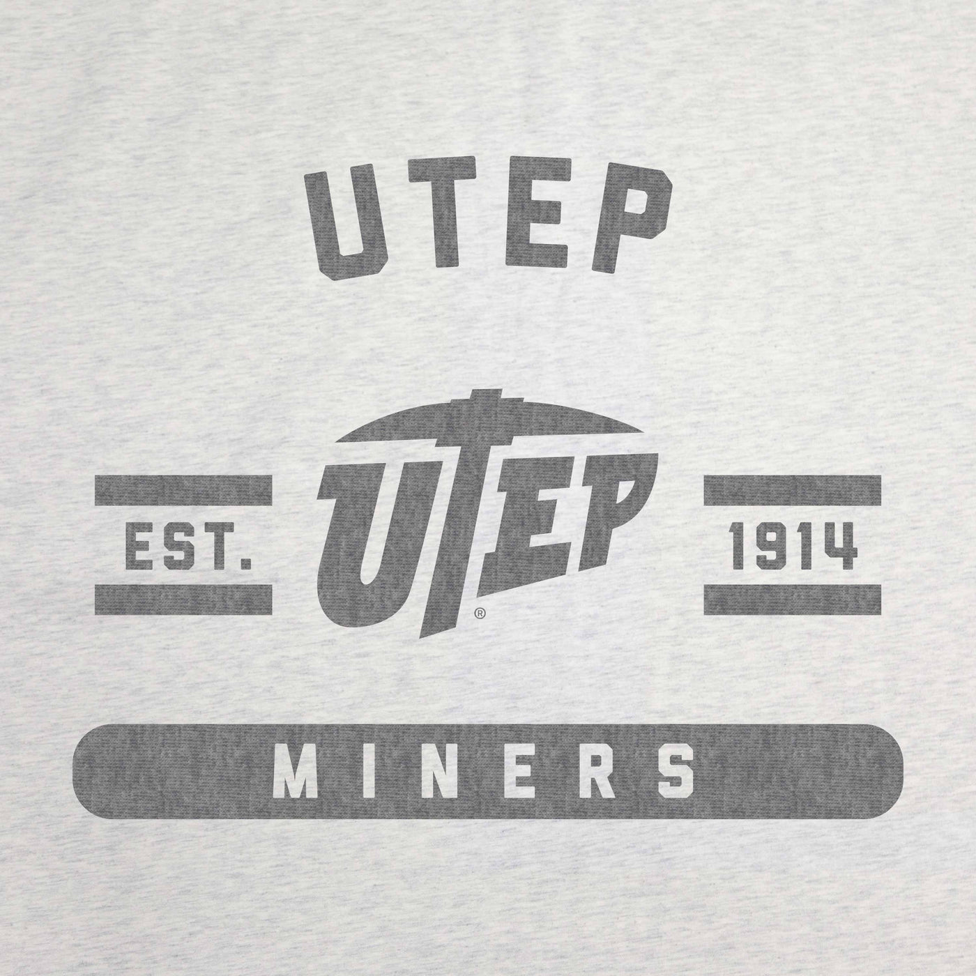 UTEP Oatmeal Sweatshirt Blanket