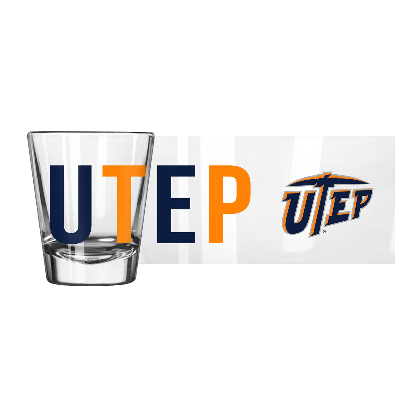 UTEP 2oz Overtime Shot Glass