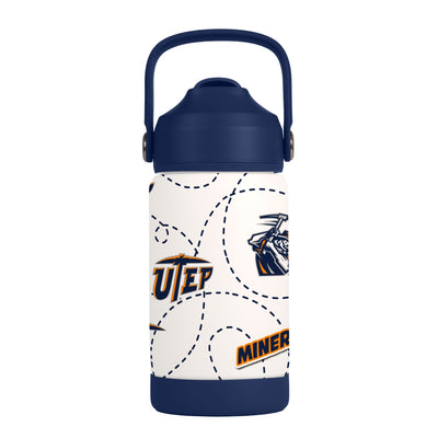 UTEP 12oz Mascot SS Kids Bottle