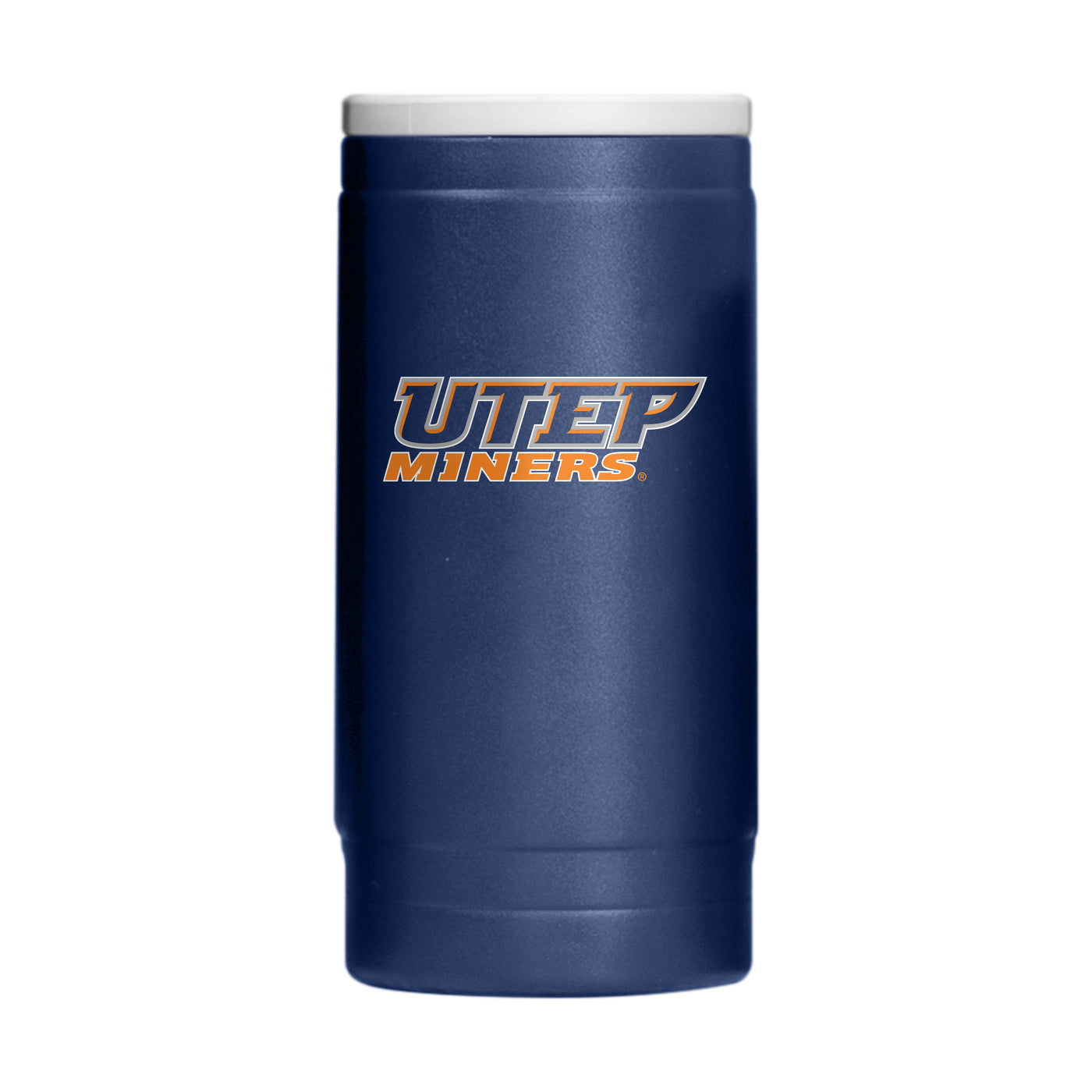 UTEP 12oz Flipside Powder Coat Slim Can Coolie