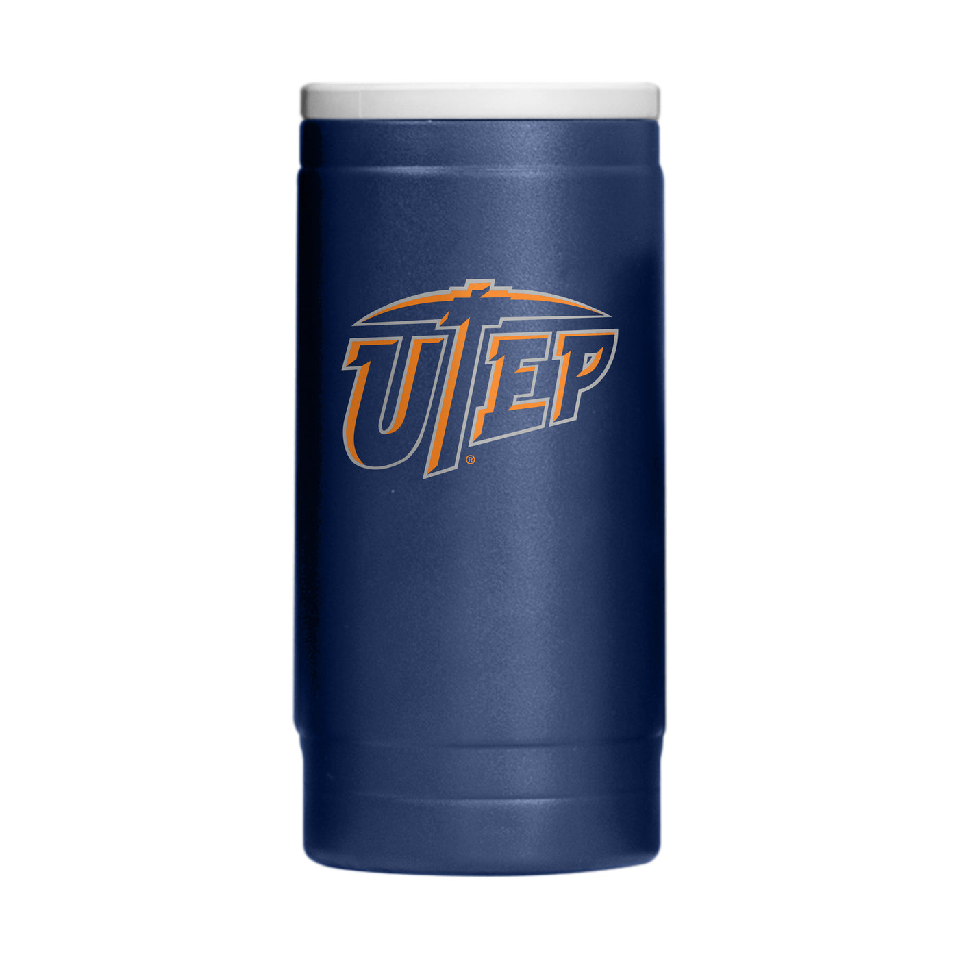 UTEP 12oz Flipside Powdercoat SlimCan Coolie