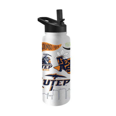 UTEP 34oz Native Quencher Bottle - Logo Brands