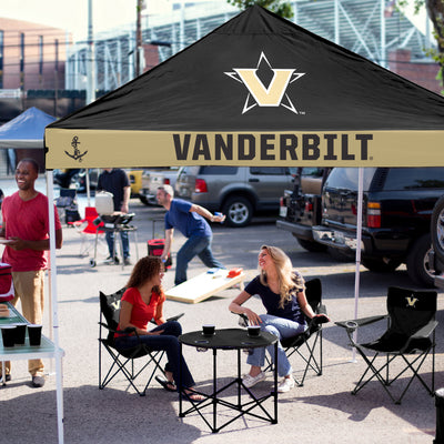 Vanderbilt Checkerboard Canopy - Logo Brands