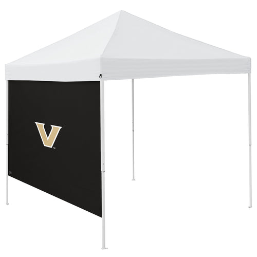 Vanderbilt 9x9 side panel for shelter by Logo Brands, showing the durable fabric and secure attachment features.