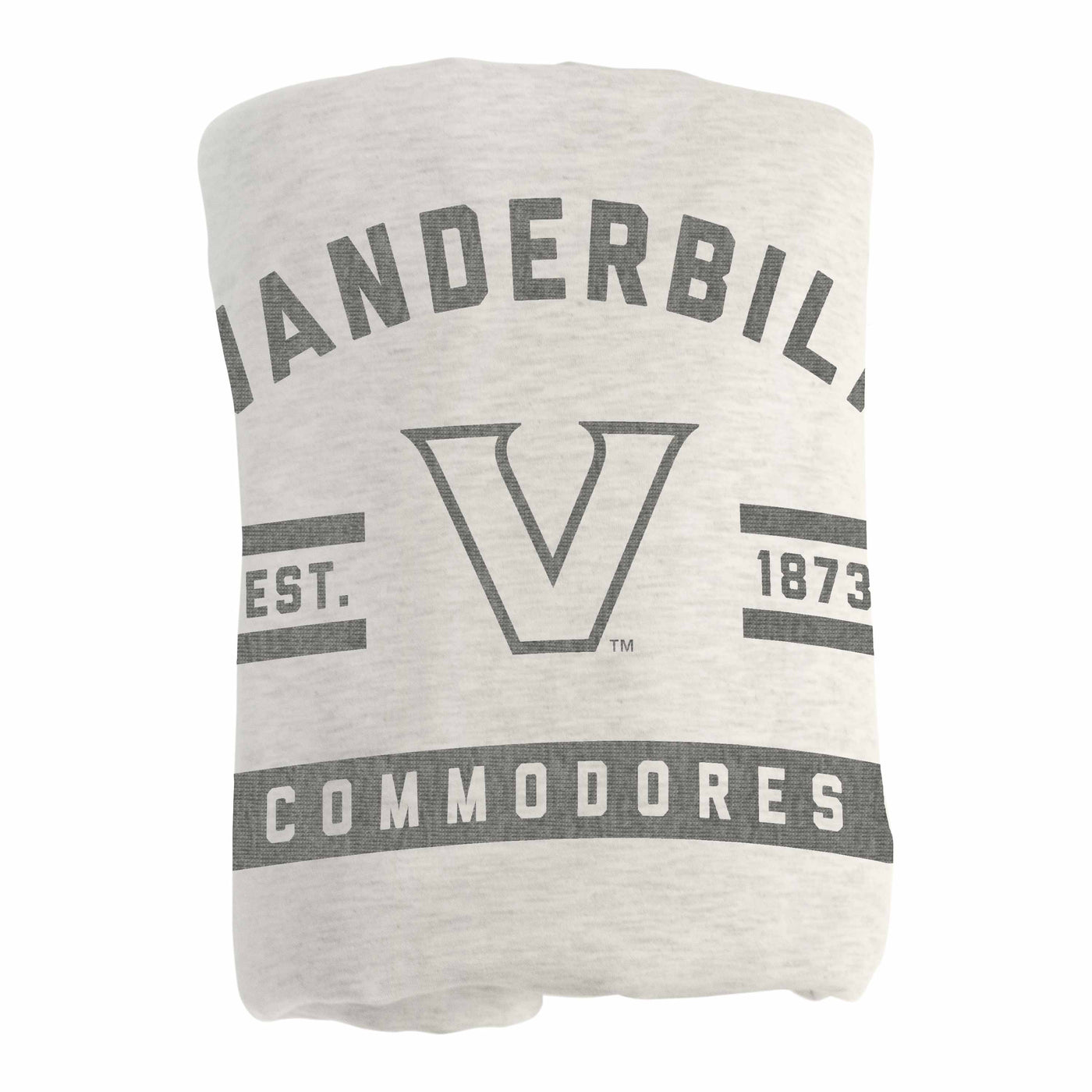Vanderbilt Oatmeal Sweatshirt Blanket