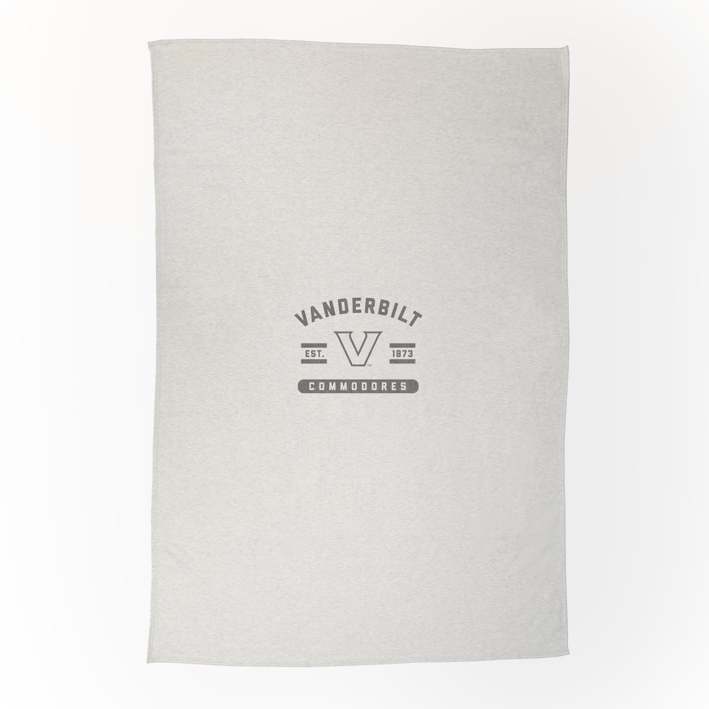 Vanderbilt Oatmeal Sweatshirt Blanket