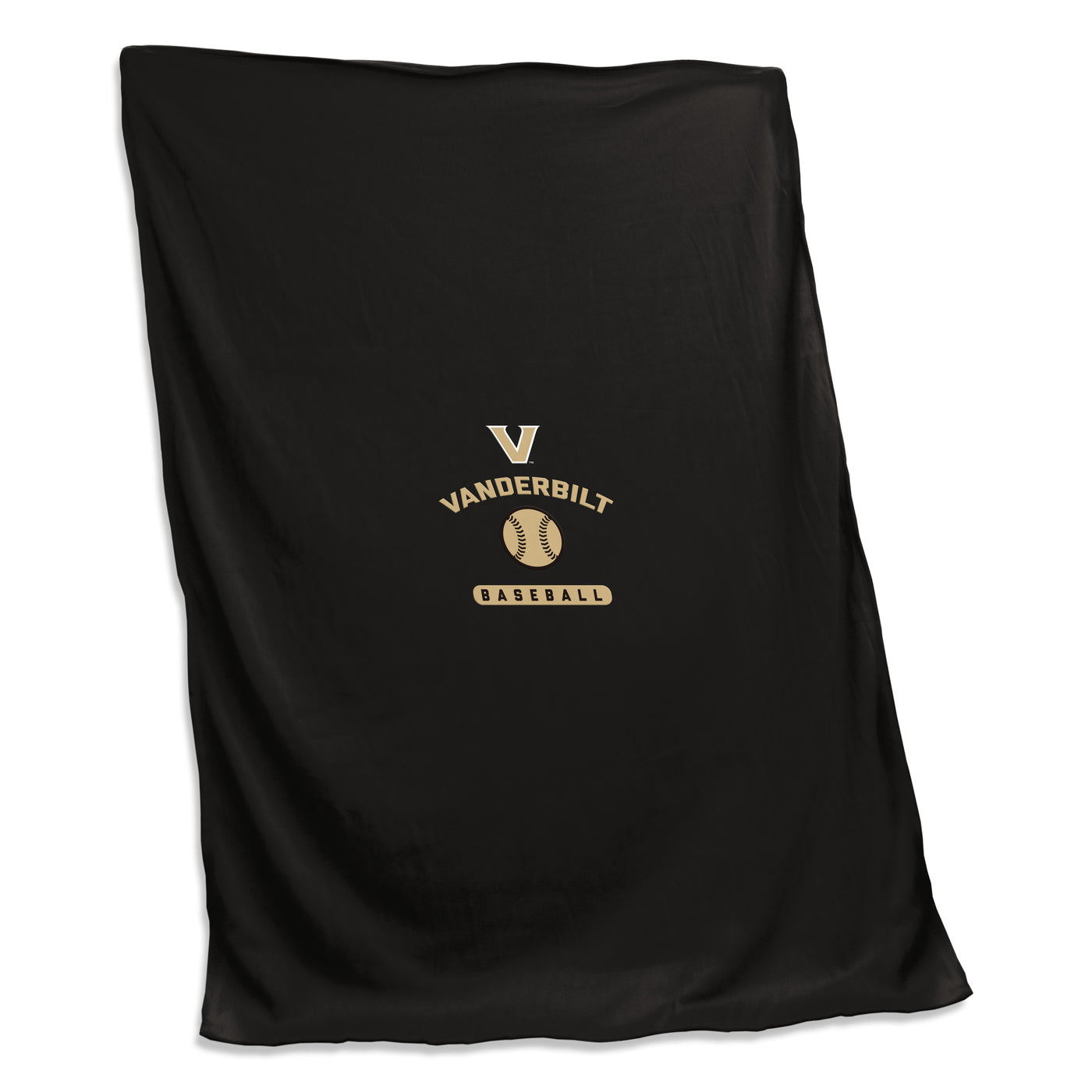 Vanderbilt Baseball Screened Sweatshirt Blanket