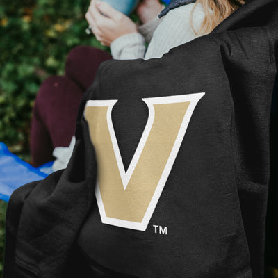 Vanderbilt Sweatshirt Blanket - Logo Brands