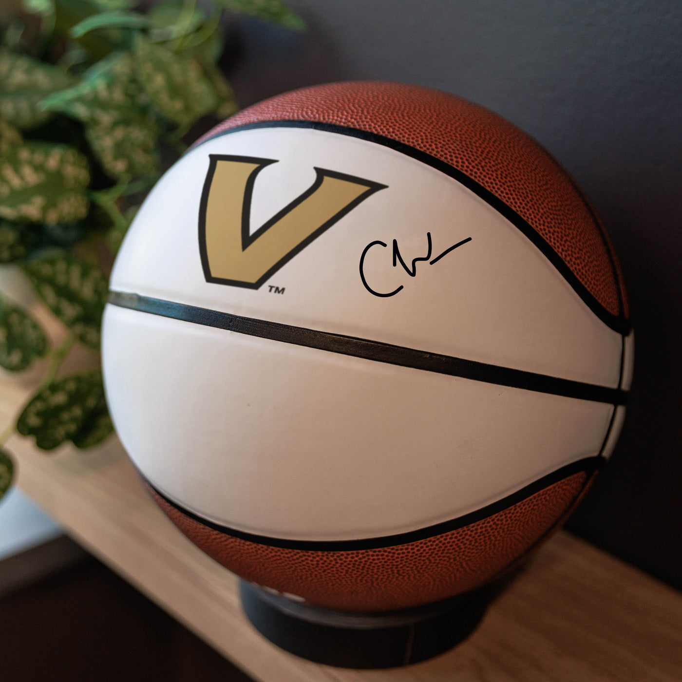 Vanderbilt Official-Size Autograph Basketball