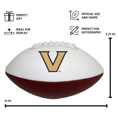 Vanderbilt Official-Size Autograph Football