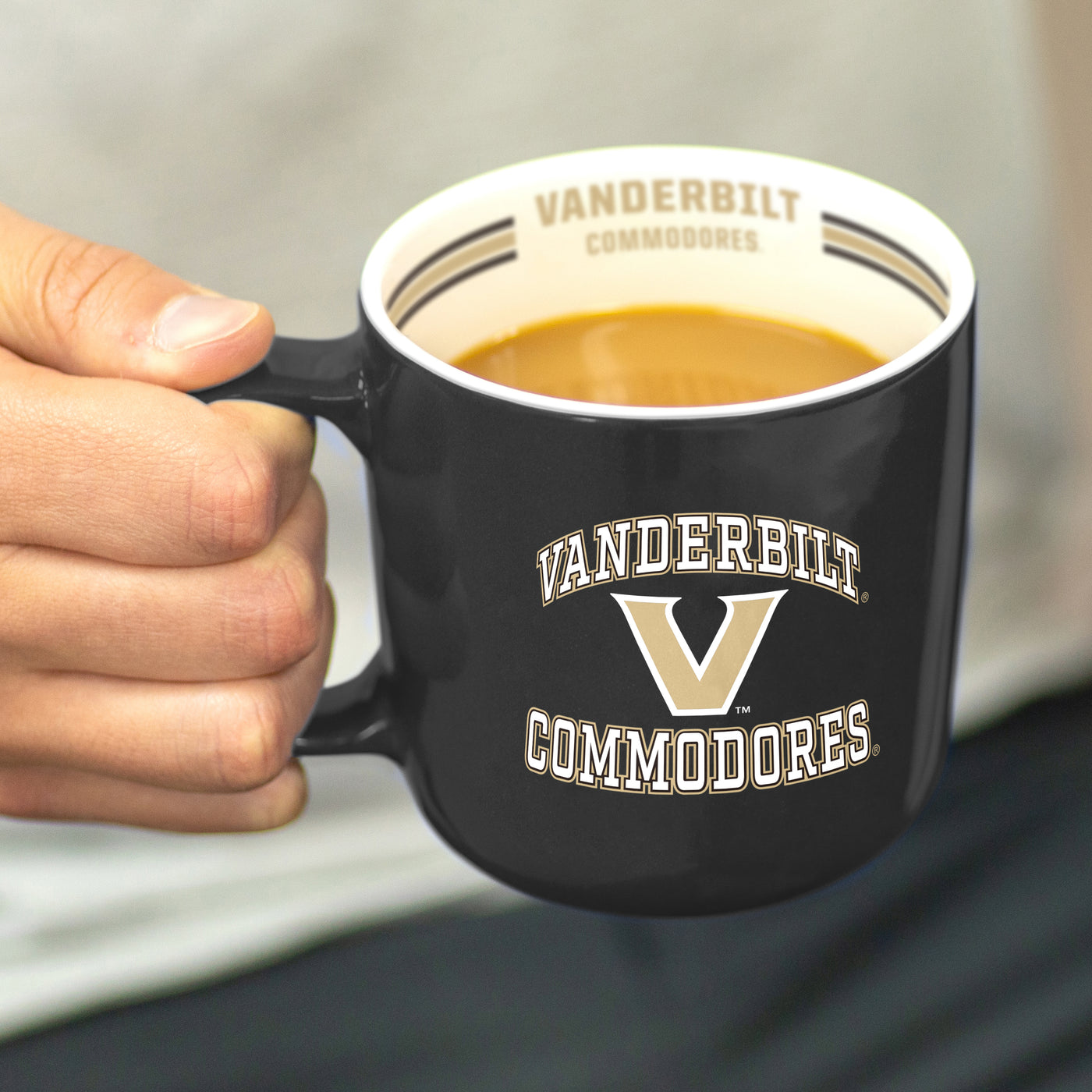 Vanderbilt 15oz Stripe Mug