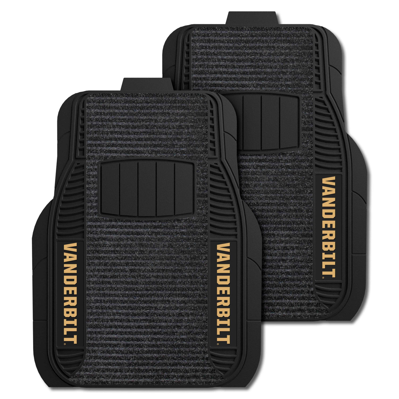 Vanderbilt University 2-pc Deluxe Car Mat Set
