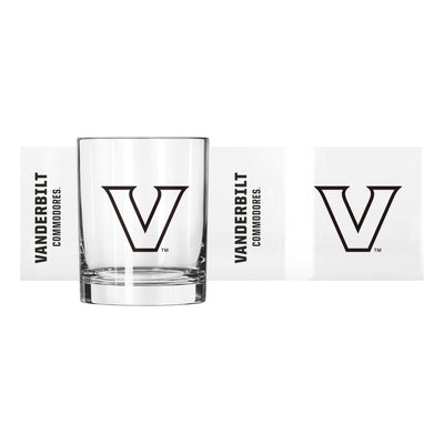 Vanderbilt 14oz Gameday Rocks Glass