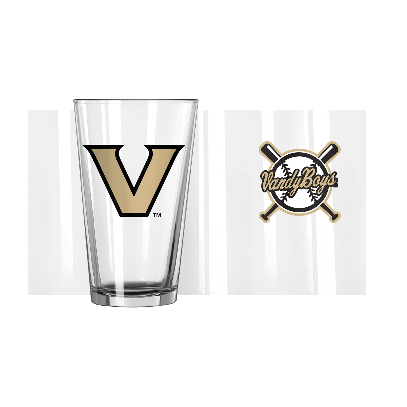 Vanderbilt 16oz VandyBoys Pint Glass