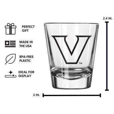 Vanderbilt 2oz Gameday Shot Glass