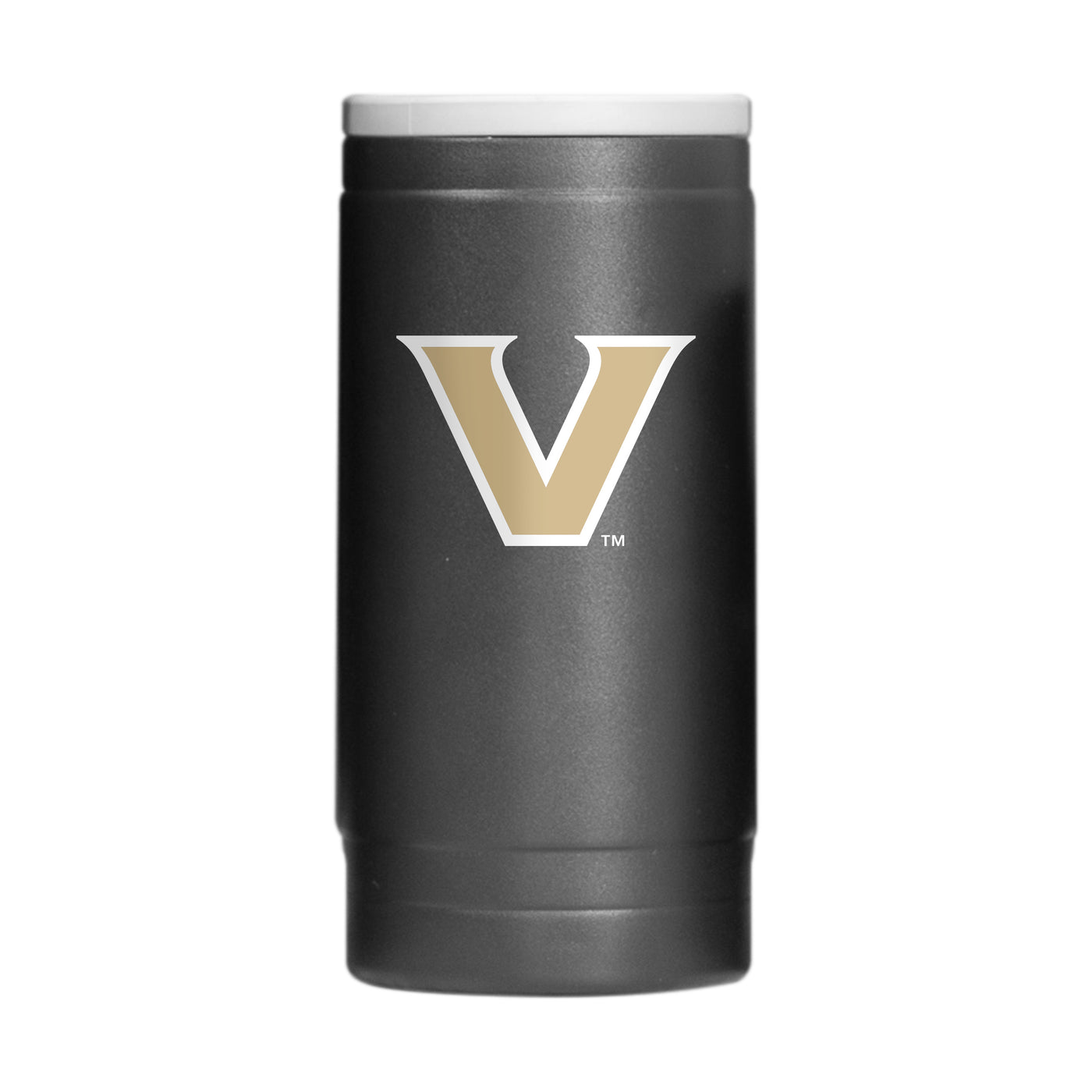 Vanderbilt Flipside Powder Coat Slim Can Coolie - Logo Brands