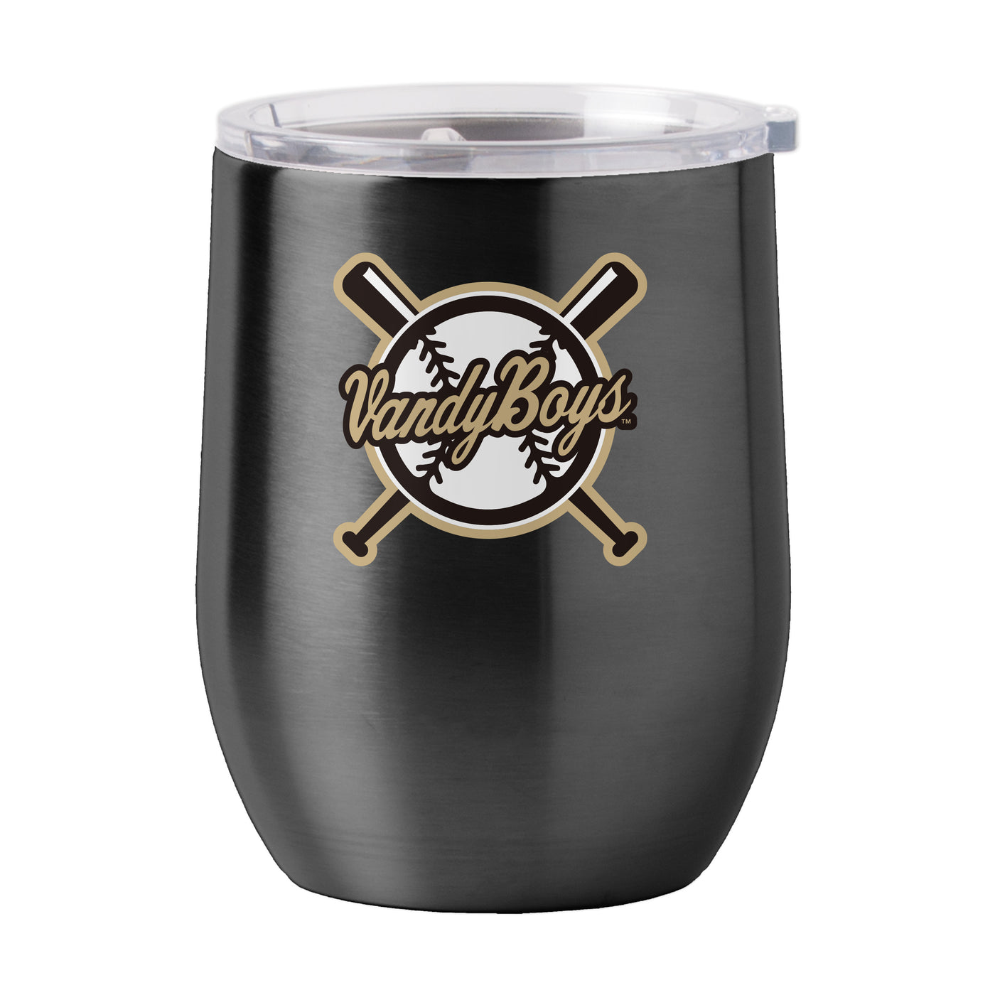Vanderbilt 16oz VandyBoys Stainless Curved Beverage - Logo Brands