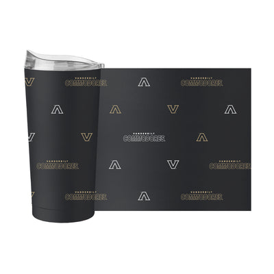 Vanderbilt 20oz Step And Repeat Powder Coat Tumbler