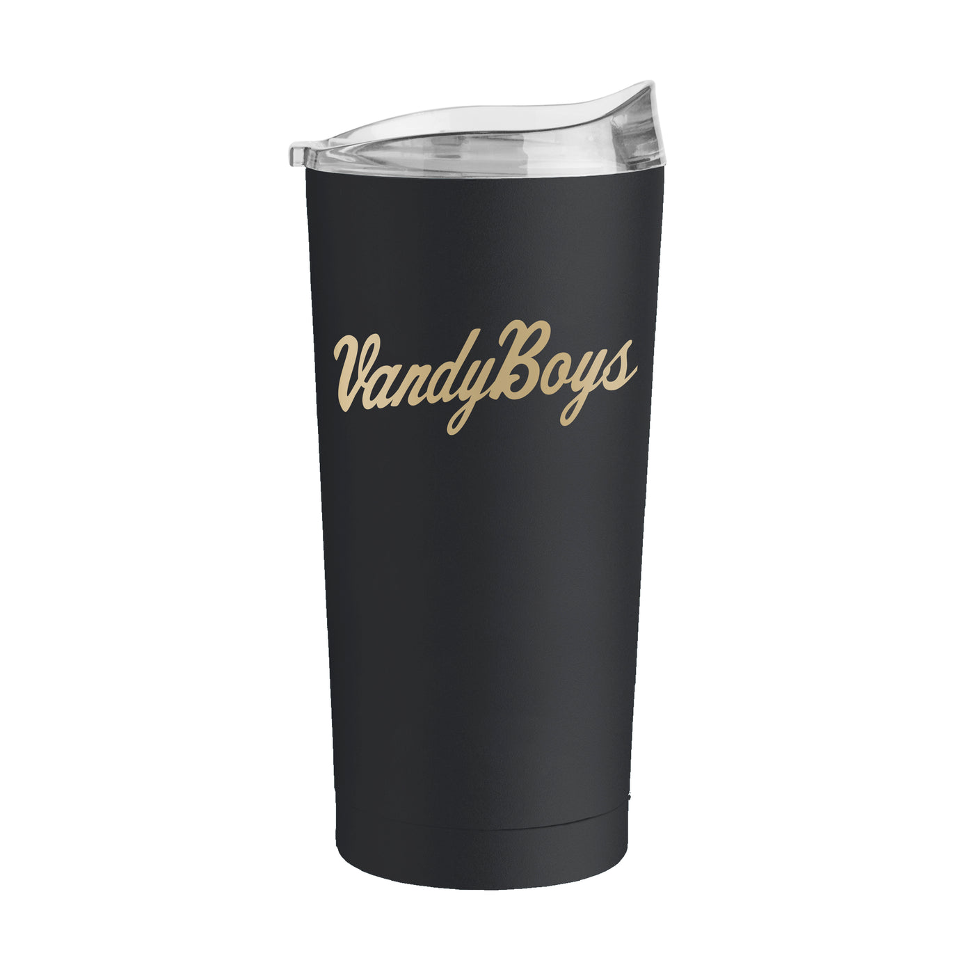Vanderbilt 20oz VandyBoys Black Powder Coat Tumbler - Logo Brands