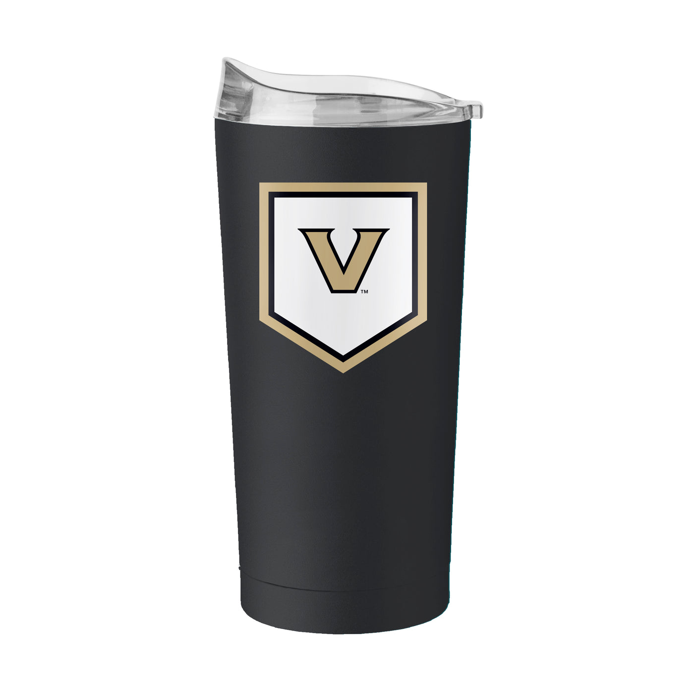 Vanderbilt 20oz VandyBoys Black Powder Coat Tumbler - Logo Brands