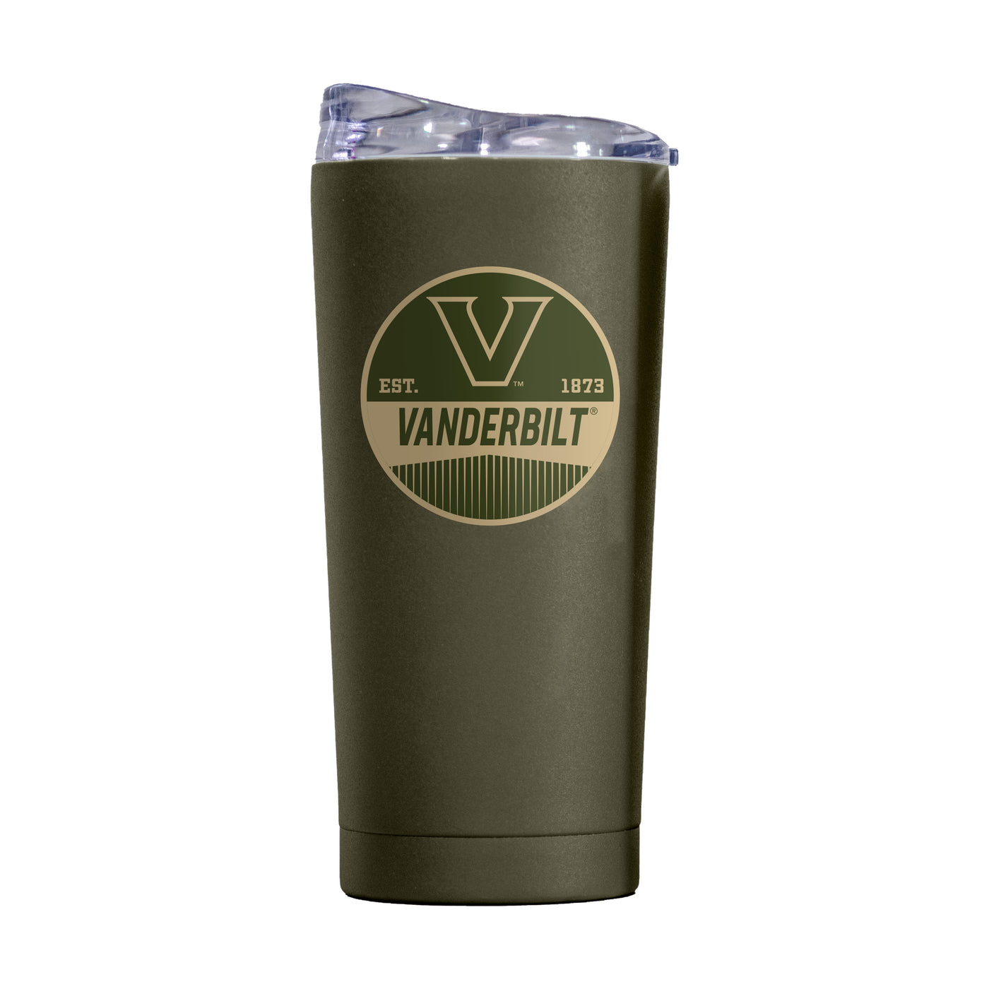 Vanderbilt 20oz Badge Powder Coat Tumbler