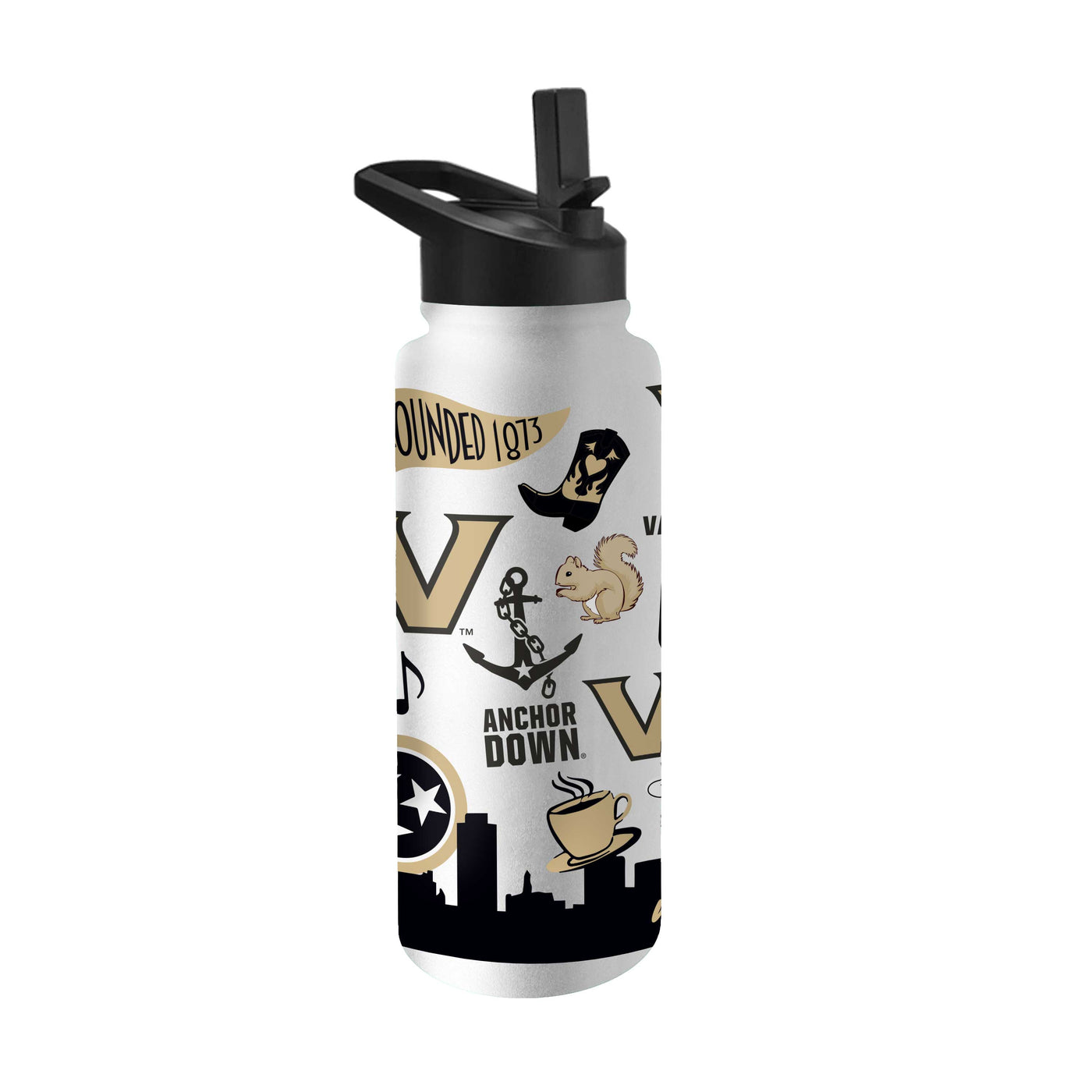 Vanderbilt 34oz Native Quencher Bottle