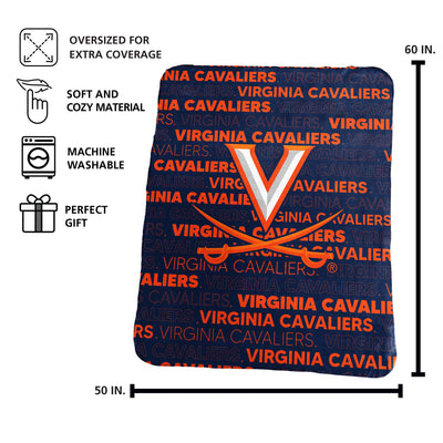 Virginia Classic Fleece Throw