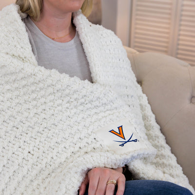 Virginia Cable Knit Throw 50x60