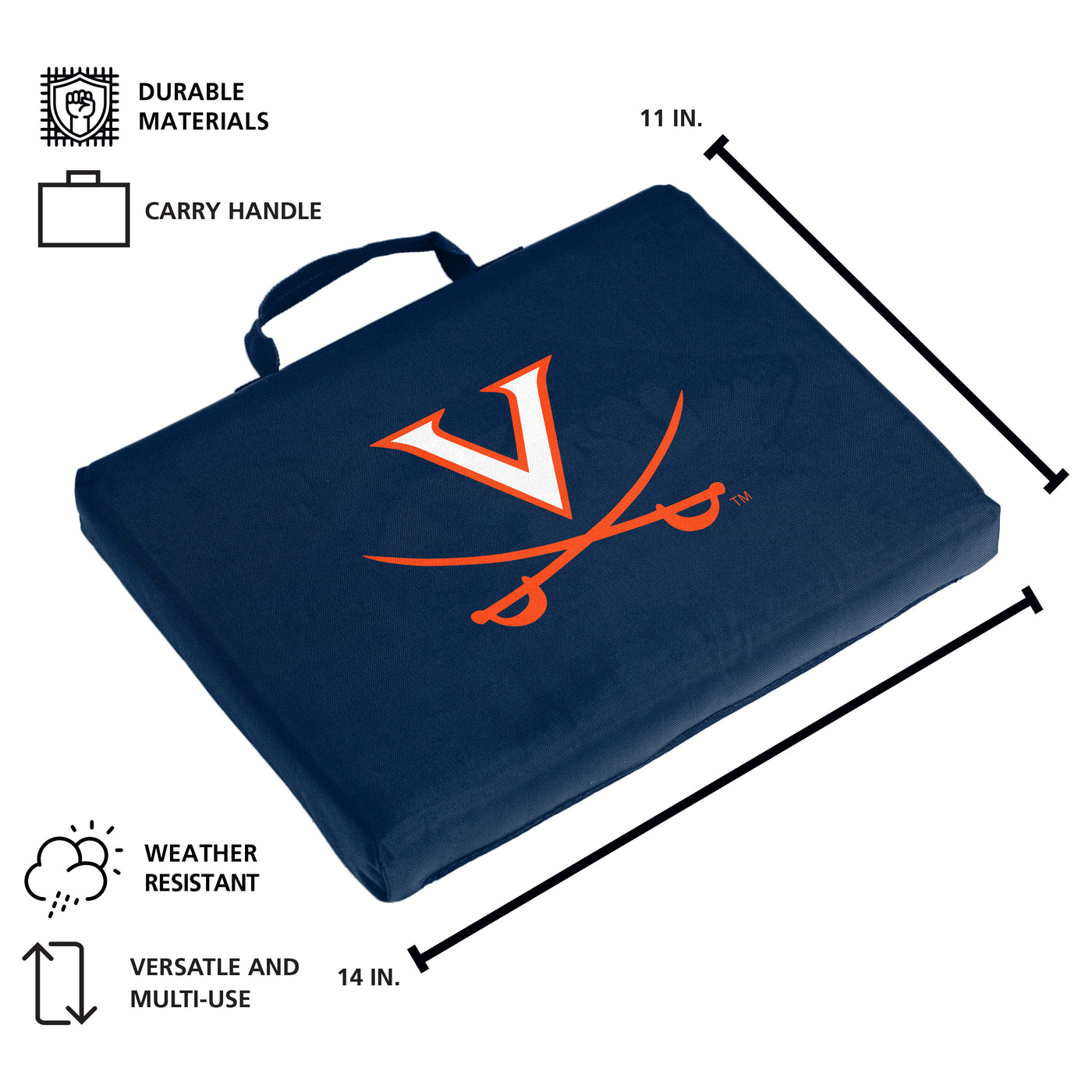 Virginia Bleacher Cushion