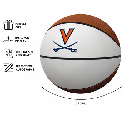 Virginia Official-Size Autograph Basketball