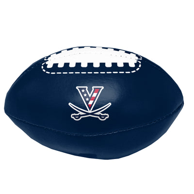 Virginia Red White and Hoo Navy Micro Soft Football