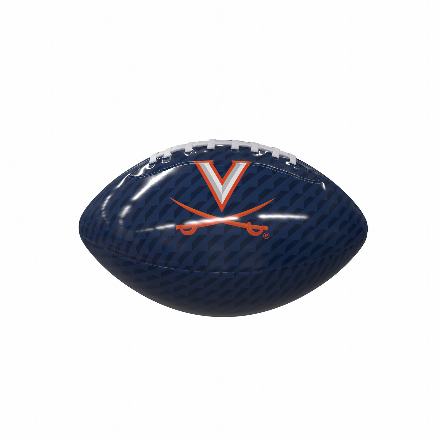 Virginia Carbon Fiber Mini Glossy Football